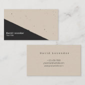 Two Toned Entrepreneur Visitekaartje (Voorkant / Achterkant)