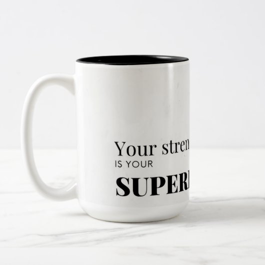 two toned Mug Tweekleurige Koffiemok (Links)