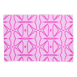 Two Toned Pink Pattern Pillowcase Kussensloop
