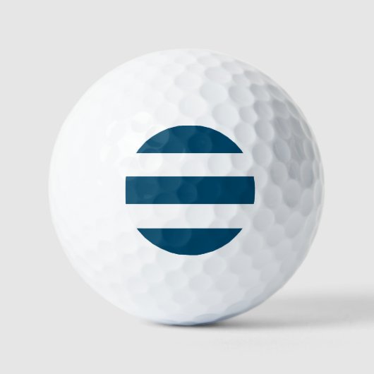 Two Tones Stripes Golfballen (Voorkant)