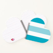 Two Tones Stripes Notitieboek (Binnen)