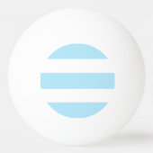 Two Tones Stripes Pingpongbal (Voorkant)