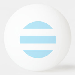 Two Tones Stripes Pingpongbal