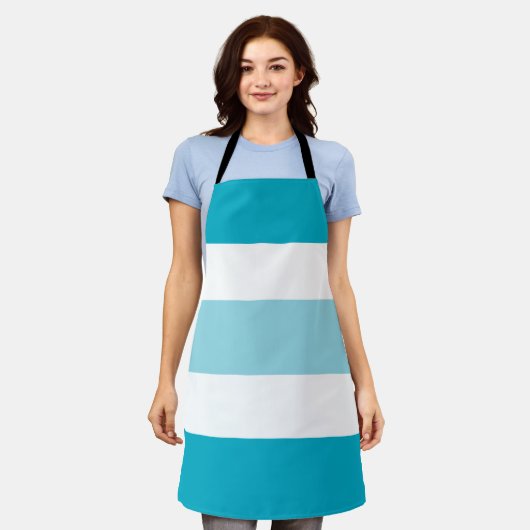 Two Tones Stripes Schort (Gedragen)