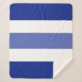Two Tones Stripes Sherpa Deken (Voorkant)