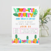 TWO-TTI fruitig en zo'n schatje! Kaart (Staand voorkant)