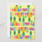 TWO-TTI fruitig en zo'n schatje! Kaart (Achterkant)