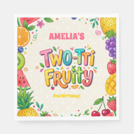 Two-tti Fruitige 2de Verjaardagsfeestje Servet