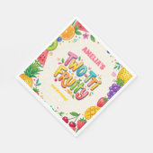 Two-tti Fruitige 2de Verjaardagsfeestje Servet (Hoek)