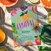 TWO-tti Fruitti Whimsical 2e verjaardag