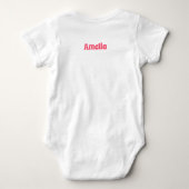 Two-tti Fruity 2nd Birthday Party Romper (Achterkant)