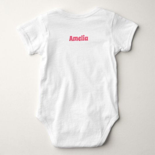 Two-tti Fruity 2nd Birthday Party Romper (Achterkant)