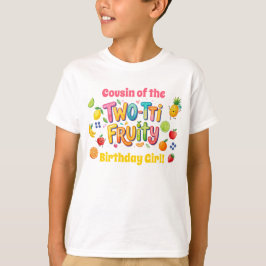 Two-tti Fruity 2nd Birthday Party T-shirt