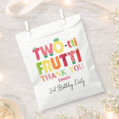 Two-tti Frutti Cutie Fruit 2e Verjaardag Bedankt Bedankzakje (Geknipt)