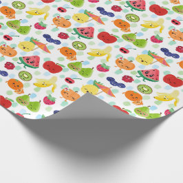Two-tti Frutti Cutie Fruit 2e verjaardagsfeestje Cadeaupapier