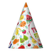 Two-tti Frutti Cutie Fruit 2e verjaardagsfeestje Feesthoedjes (Links)