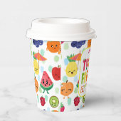 Two-tti Frutti Cutie Fruit 2e verjaardagsfeestje Papieren Bekers (Rechts)