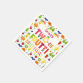 Two-tti Frutti Cutie Fruit 2e verjaardagsfeestje Servet (Hoek)