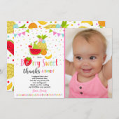 Two-tti Frutti Dank u Kaart Two-tti Frutti Partij (Voorkant / Achterkant)