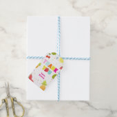 Two-tti Frutti dank u voor cadeau labels Cadeaulabel (Met Touw)