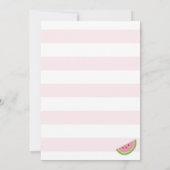 Two-Tti Frutti - Tutti Fruity verjaardagsuitnodigi Kaart (Achterkant)