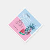 Two-tti Frutti Tweeling Baby Borrel Servet (Hoek)