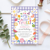 Two-tti Frutti Twotti Fruit Tropical 2nd Birthday Kaart
