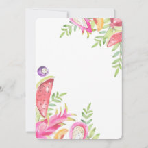 TWO-TTI FRUTTI Verjaardags- Meisjes 2e verjaardags