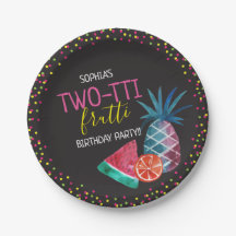 Two-tti Frutti Waterverf 2e verjaardagsfeestje