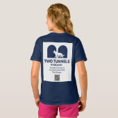 Two Tunnels Kids T-shirt  (Achterkant volledig)