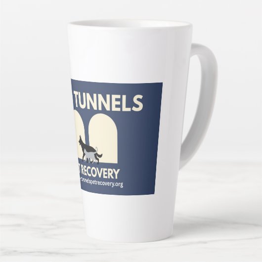 Two Tunnels Mug  Latte Mok (Rechterhoek)
