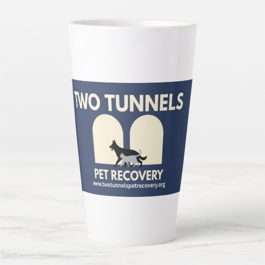 Two Tunnels Mug  Latte Mok (Voorkant)