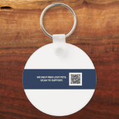 Two Tunnels Tote Sleutelhanger (Achterkant)