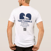 Two Tunnels  Tri-Blend Shirt (Achterkant)