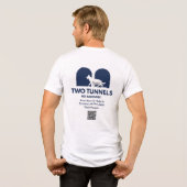 Two Tunnels  Tri-Blend Shirt (Achterkant volledig)