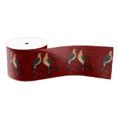 Two Turtle Doves Cut-Out Stencil Retro Style 7 Grosgrain Lint (Spoel)