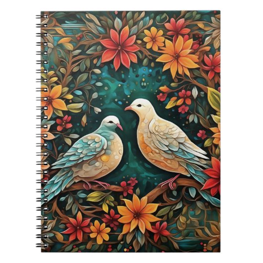 Two Turtle Doves Notitieboek (Voorkant)