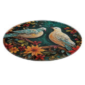 Two Turtle Doves Snijplank (Hoek)