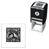 Two Turtle Doves Zelfinktende Stempel (In situ)