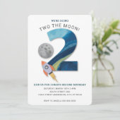 TWO: tweede verjaardagsfeestje op maan Kaart (Staand voorkant)