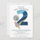 TWO: tweede verjaardagsfeestje op maan Kaart (Voorkant)