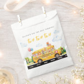 Two Two Two School Bus Treat Bag Bedankzakje (Geknipt)