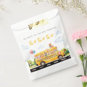 Two Two Two School Bus Treat Bag Bedankzakje (Gezegeld)