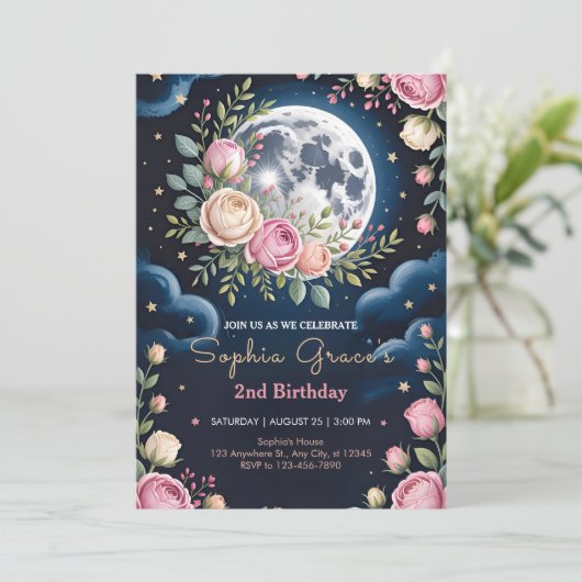 Two Under the Moonlight Kaart (Staand voorkant)