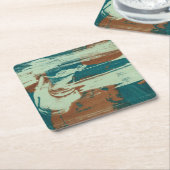 Two Up North Kartonnen Onderzetters (Schuin)