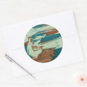 Two Up North Ronde Sticker (Envelop)