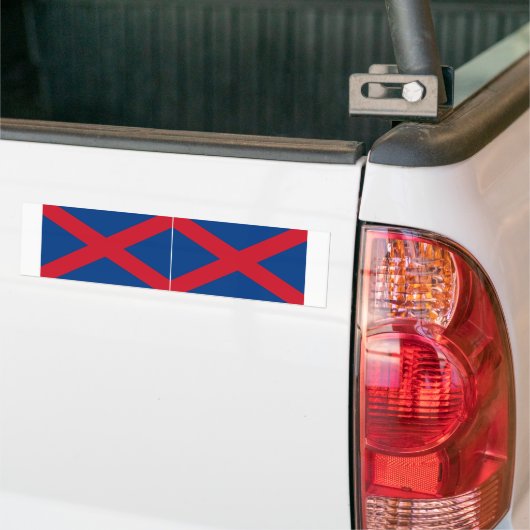 TWO Voorinter Flag Bumpersticker (Op Truck)