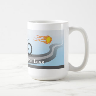 Two Wheels One Love Koffiemok