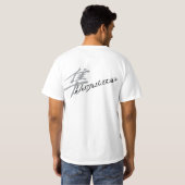 Two Wheels, One Love T-shirt (Achterkant volledig)