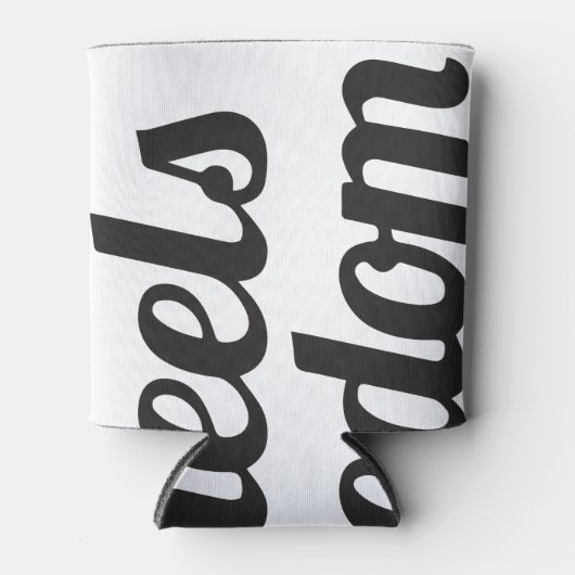 Two Wheels to Freedom koelbox Blikjeskoeler (Voorkant)